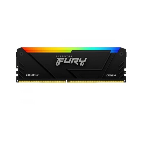  RAM DDR4 16GB 3200MHz Kingston FURY BEAST RGB KF432C16BB2A/16 Cene