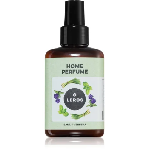 Leros Home perfume basil & verbena pršilo za dom 100 ml