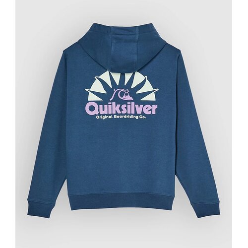 Quiksilver Graphic Kids Zip Hoodie dark denim Slike