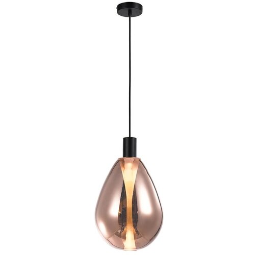  visilica na sajli denso 1xG9/5W/230V prečnik 20 cm bakarna/crna Cene