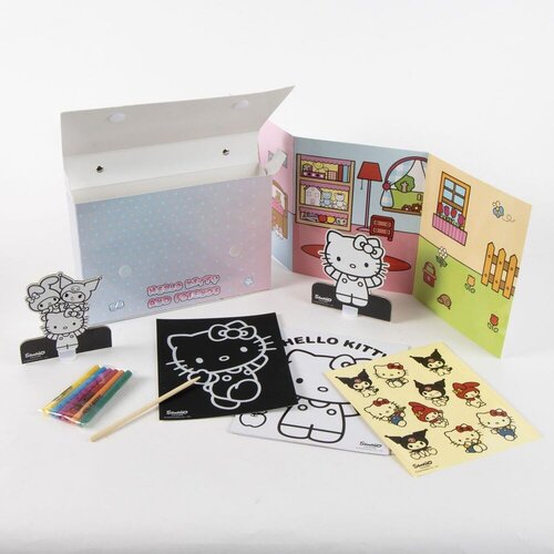 Hello Kitty Papirnata torbica za bojanje and Friends, 24,5 x 16 cm Slike