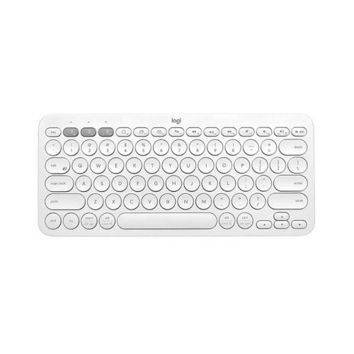 Logitech K380 multi-device bluetooth keyboard, off-white Cene