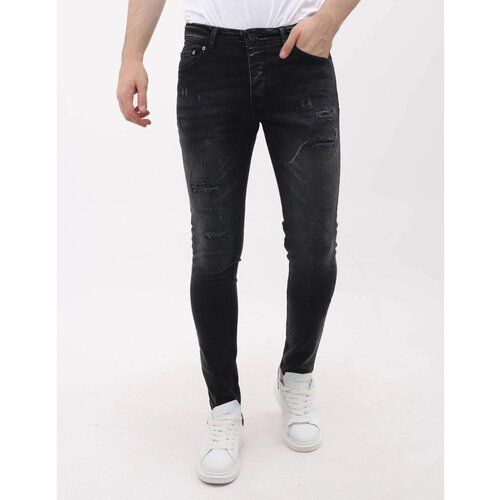 Mario Morato Kavbojke slim 154188374 Črna Slike