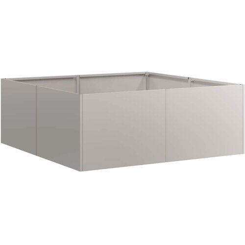  Sadilica boja hrđe 80x80x30 cm od pohabanog čelika Slike