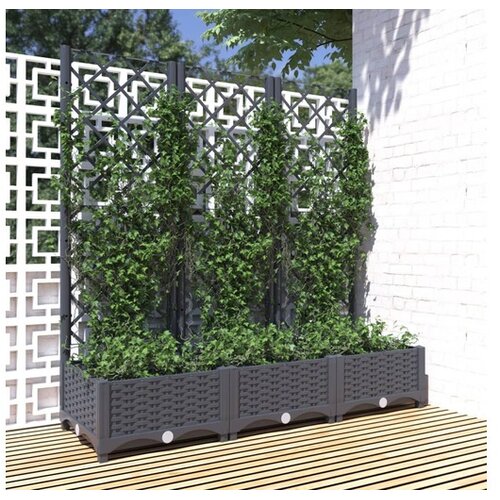  Sadilica s re&scaron;etkom tamnosiva 120 x 40 x 121 5 cm pp Cijene