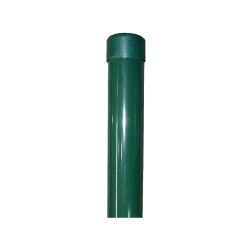 stub za pletenu žicu okrugli fi 42mm/1,5mm - visina 1.5m usadni, toplocinkovan i plastificiran, zeleni Slike