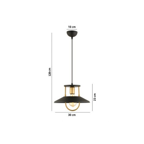 Opviq RT-40 black chandelier Cene