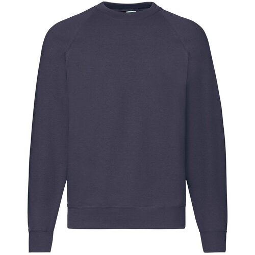 Fruit Of The Loom Granatowa bluza męska Raglan Sweat Slike