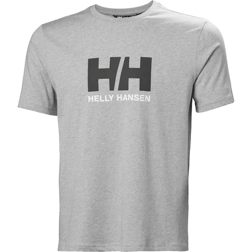 Helly Hansen HH Logo T-Shirt 2.0 Majica Grey Melange XL