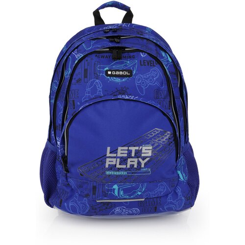 Gabol Ranac školski ergonomski 32x44x18cm 21l-0,56 kg Gaming Slike