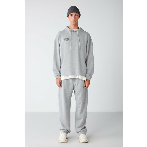 GRIMELANGE Sweatsuit - Gray - Relaxed fit Cene