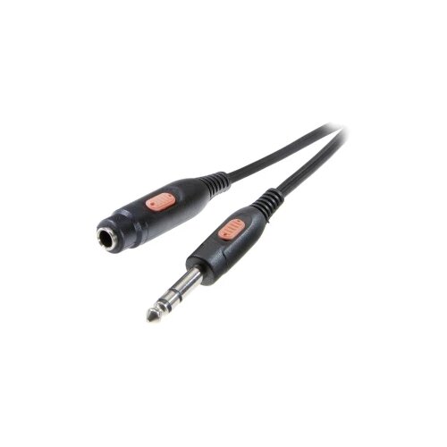 SpeaKa Professional JACK audio produžni kabel [1x JACK utikač 6.35 mm - 1x JACK utičnica 6.35 mm] 5 m crn Cijene