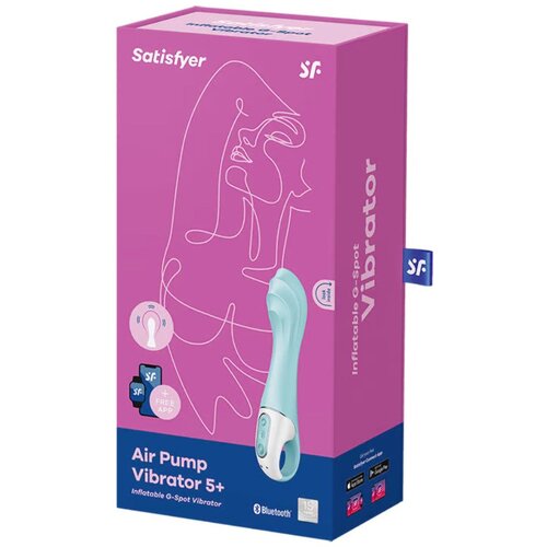 Satisfyer Vibrator sa naduvavanjem Air Pump 5+ Slike