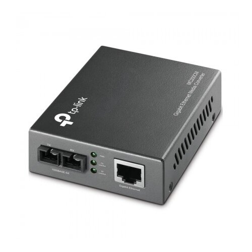 Tp-link MC200CM V3 mrežni medijski pretvarač Interno 1000 Mbit/s 850 nm Vi&amp;scaron;e načina Crno Slike