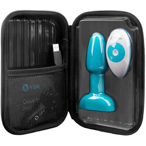 b-Vibe - Rimming Petite Remote Control Plug Teal Cijene