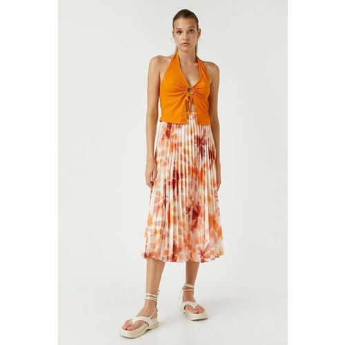 Koton Skirt - Orange - Midi Slike