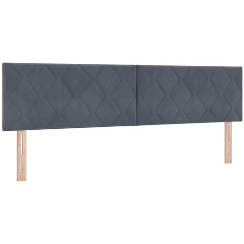  Boxspring krevet s madracem Tamnosiva 180 x 200 cm Bar&amp;scaron;un Slike