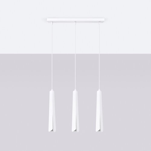 Sollux Lighting Sollux SL.1399 - Luster na sajli PRYSM 3xG9/8W/230V bela Slike
