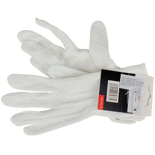 Womax rukavice pamučne bele vel.m 79032315 Slike
