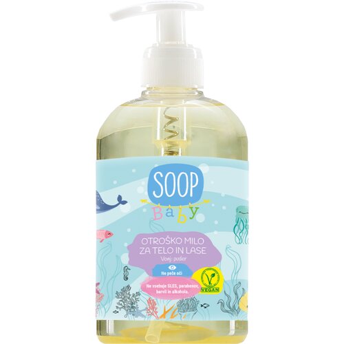Powerpool SOOP BABY/ OTRO&Scaron;KO MILO ZA TELO IN LASE - 500 ml, (21571600) Cene