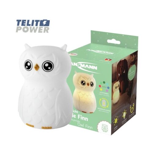 Ansmann ( 4812 ) owl finn noćna lampa | led silikonska lampa za decu Slike