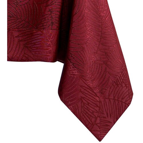 AmeliaHome Traka za stol Gaia s man&amp;scaron;etom 30x100 cm, bordo Slike