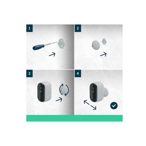 ARLO Essential (Gen.2) VMK3350-100EUS set treh 2K zunanjih IP kamer + treh solarnih polnilnikov, (21022729) Cene