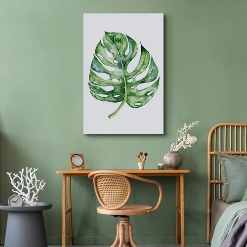  Slika - Watercolor Monstera (1 Part) Vertical 80x120 Cijene