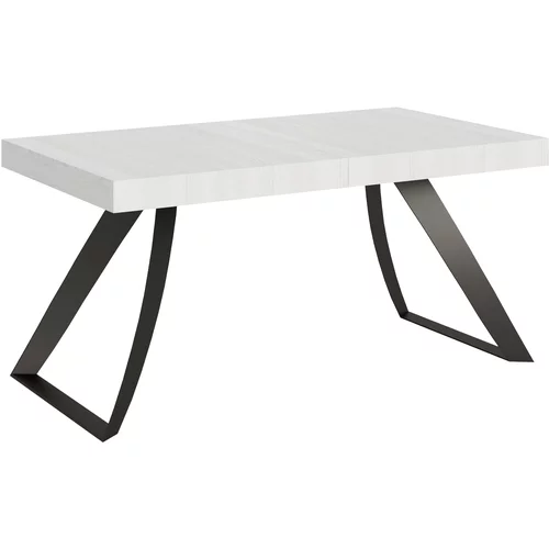 Itamoby   Proxy (90x160/420 cm) - bela, barva nog: antracit - raztegljiva jedilna miza, (20842002)