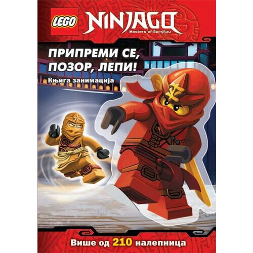 Publik Praktikum grupa autora - lego ninjago - pripremi se, pozor, lepi! 212 nalepnica Slike