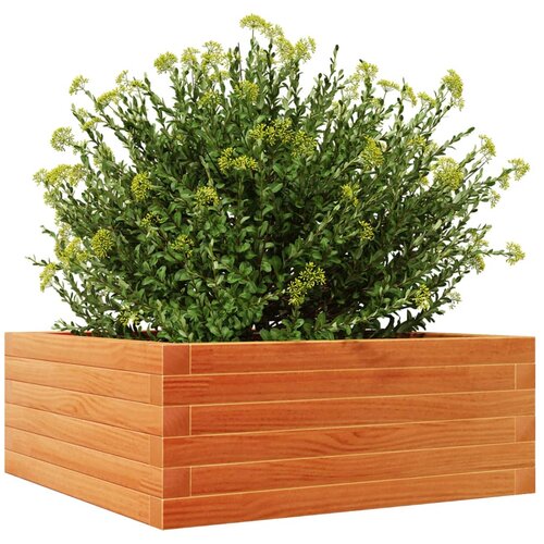  Vrtna sadilica vo&amp;scaron;tano smeđe boje 60x60x23 cm od borovine Slike