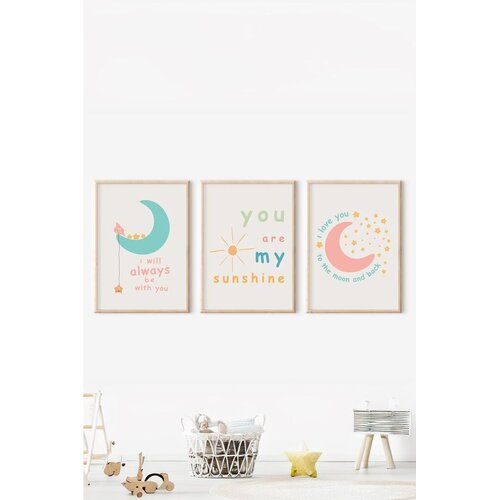 Wallity slika 3Dartsoho29, 3 dijela, 33 x 48 cm Cijene