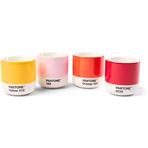Pantone Porcelanaste skodelice v kompletu za espresso 4 ks 100 ml Macchiato – Cene