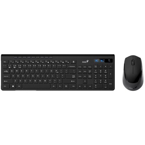 Genius SlimStar 8230 Wireless USB YU crna tastatura+ mi&scaron; Cene