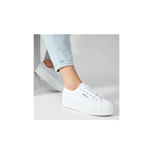 Superga Tenis superge 2790 Cotw Linea Up And Down S9111LW Bela