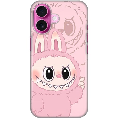  maska za iPhone 16 6.1 La Bubu Silikonska Print Pink Cene