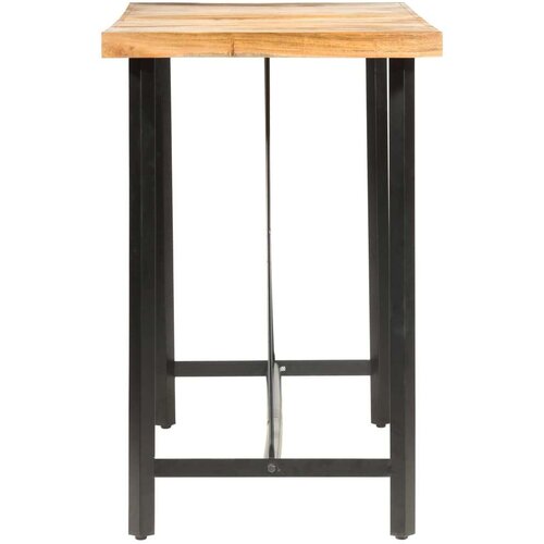 VidaXL Barski stol 180 x 70 x 107 cm od masivnog bagremovog drva Slike