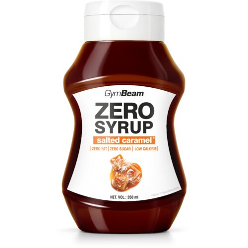 GymBeam zero syrup salted caramel 350 ml Cene