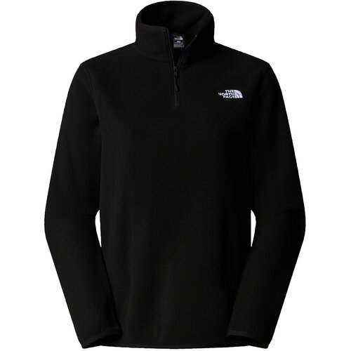 The North Face Sportska sweater majica &amp;#039;Glacier&amp;#039; crna / bijela Slike