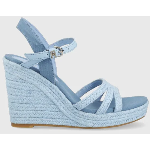 Tommy Hilfiger Sandale ESSENTIAL WEDGE SANDAL za žene, klin peta, FW0FW07159