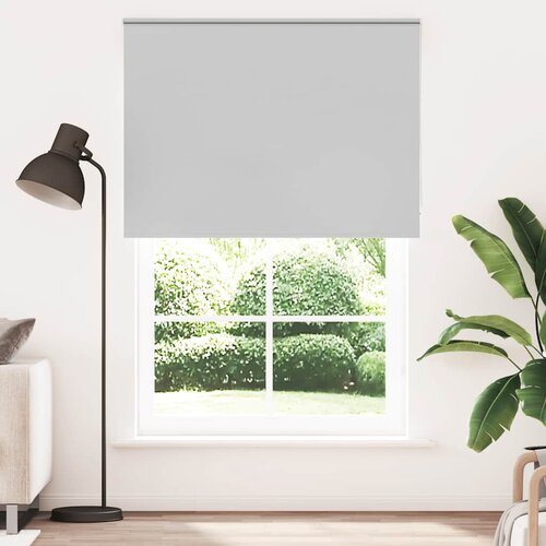vidaXL Rolo zavjesa Blackout svijetlo siva 150x230 cm Širina tkanine Cijene