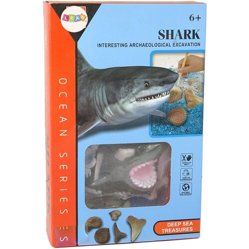 Ammonite Shark Excavation Educational Kit Slike