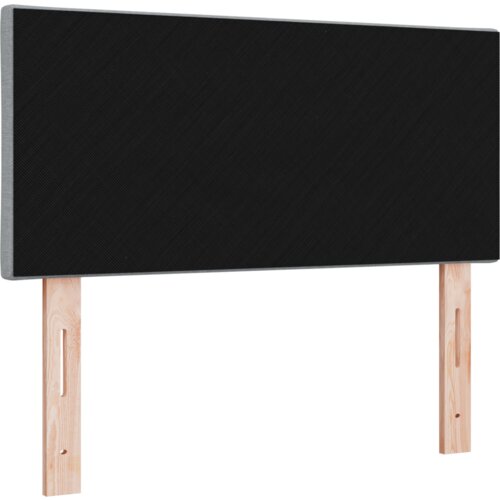  LED Naslon Dizajn Dijamantskih Blokova Svjetlosiva 100 cm Tkanina Slike