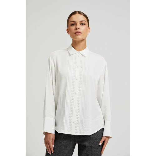 Moodo Women's elegant shirt - white Slike