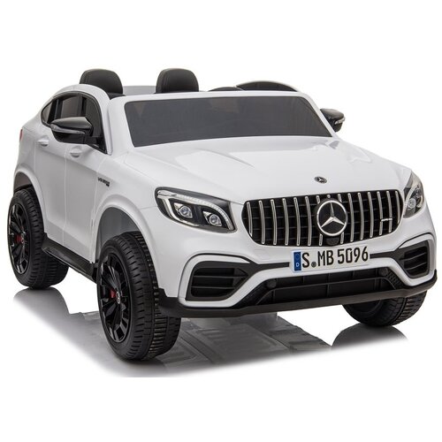  Licencirani auto na akumulator Mercedes GLC 63S QLS 4&amp;times;4 &amp;ndash; dvosjed &amp;ndash; bijeli Slike