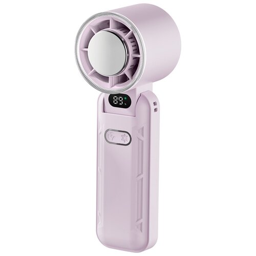 INF Zložljiv prenosni ventilator 3600mAh z ledenim načinom in LED zaslonom Purple, (5000310107) Cene