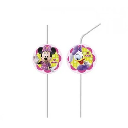 TOMO&amp;Scaron;PED Slamke Minnie happy Disney 6 kom Slike