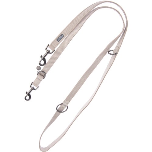 Nomad Tales Blush oprsnica, sivo-bež - Odgovarajući povodac: 200 cm dug, 20 mm &scaron;irok Cijene