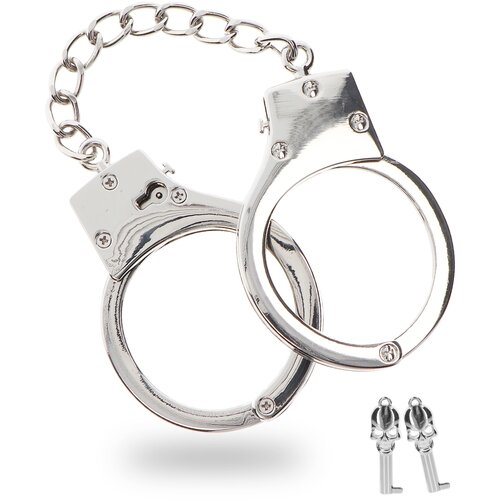 Taboom Luxury BDSM Handcuffs Silver Plated Cene