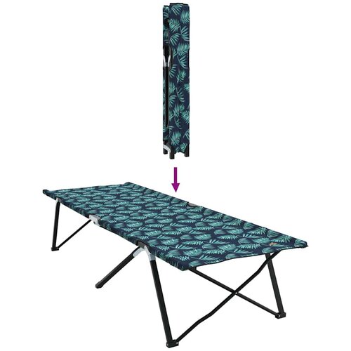  Sklopivi kamperski krevet List 2 pcs &amp;Scaron;uma 206 x 76 x 74 cm Slike